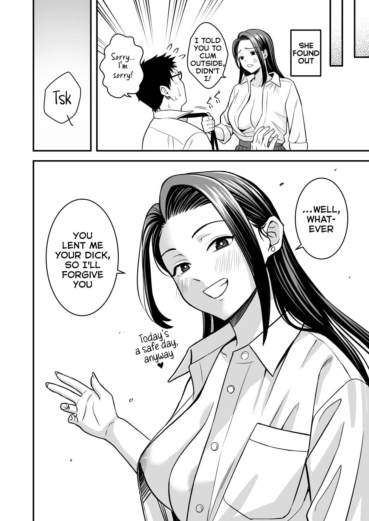 Hentai Manga Comic-When a Gyaru Who Just Wants to Have Sex Meets a Hung Otaku-Read-15